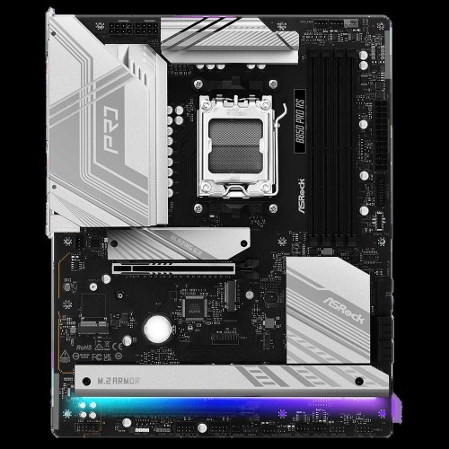 Материнская плата Asrock B850 PRO RS для Socket AM5 с поддержкой DDR5, 8-канальным звуком и 2.5G LAN