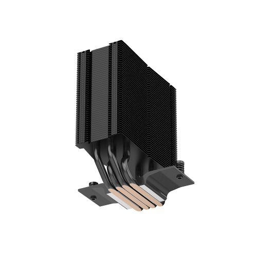 Кулер для процессора SAMA X40: Высокопроизводительный 200W 4-pin PWM с низким уровнем шума и совместимостью AM5/AM4