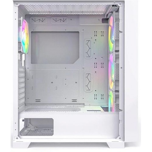 Корпус Montech Air 1000 Premium белый ATX: идеальное решение для вашего ПК с отличной вентиляцией и современными портами