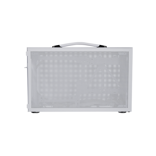 Корпус без блока питания/ Case PCCooler K101 MESH WH 3F, Mini-Tower, Mesh, 3x120mm, 2xUSB-A 3.0 + 1xUSB-C 3.1, SFX PSU Support, mITX White PcCooler