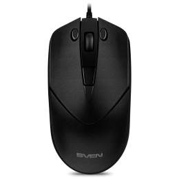Мышь SVEN RX-100 чёрная (кн. копировать-вставить. 5+1кл. 1000-400DPI, блист.)