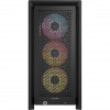 Купить корпус Corsair Frame 4000D LCD RS ARGB - Midi-Tower без блока питания, 3 вентилятора 120mm ARGB, поддержка E-ATX, ATX, mATX, mITX, черный