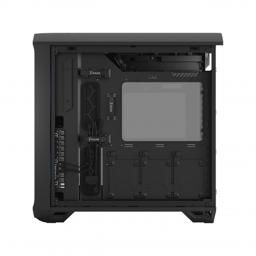 Корпус ПК без блока питания/ Case Fractal Design Torrent Compact RGB TG Light Tint, Midi-Tower, 2x180mm RGB, 2xUSB-A 3.2 + 1xUSB 3.2 Type-C E-ATX, SSI-CEB, ATX, mATX, mITX Black Fractal Design