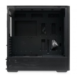Корпус без блока питания/ Case HSPD M712, Mesh Mid Tower, Black, TG, 0.6 SPCC, no fans, E-ATX, ATX, mATX, mITX, 175/410/160mm, 2x2.5", 2x3.5", 7xPCI, 2xUSB-A 3.0, 476x225x455mm