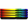 Память оперативная/ Kingston 64GB 6000MT/s DDR5 CL40 DIMM (Kit of 4) FURY Beast RGB XMP Kingston