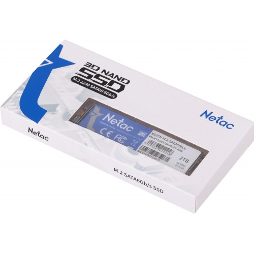 Твердотельный накопитель Netac SATA-III 2TB M.2 2280 NT01N535N-002T-N8X - Высокоскоростное Хранение Данных