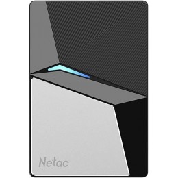 Накопитель SSD Netac USB-C 480Gb NT01Z7S-480G-32BK Z7S 2.5" черный