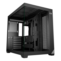 Корпус без блока питания/ Case PCCooler C3T700 BK, Midi-Tower, TG, no fans, 1xUSB-A 3.0 + 1xUSB-A 2.0 + 1xUSB-C, ATX, mATX, mITX Black
