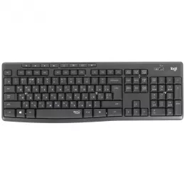 Комплект (клавиатура + мышь)/ Logitech Wireless MK295 Silent Combo GRAPHITE Retail