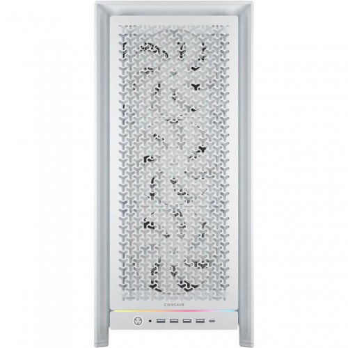 Корпус Corsair 5000D RS High-Airflow White: Midi-Tower без блока питания для E-ATX, ATX, mATX и mITX