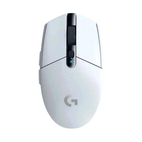 Мышь Logitech G304 Lightspeed белый оптическая 12000dpi беспров. USB 5but (910-005295)