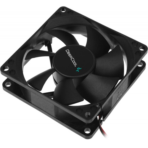 Вентилятор Deepcool XFan 80 (80x80x25, черный, 4-pin, 20дБ) - идеальное охлаждение для вашего корпуса