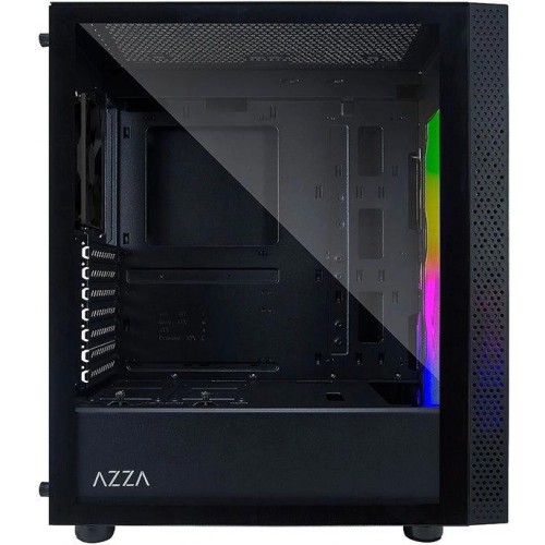 Корпус Azza Celesta F черный ATX 5x120mm 5x140mm 2xUSB2.0 1xUSB3.0 audio bott PSU [CSAZ-340F CELESTA]