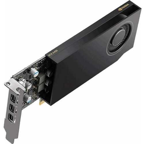 Видеокарта/ VGA NVIDIA A400 PCIe 4GB GDDR6 PCIe Bulk Pack (ATX+LP) NVIDIA