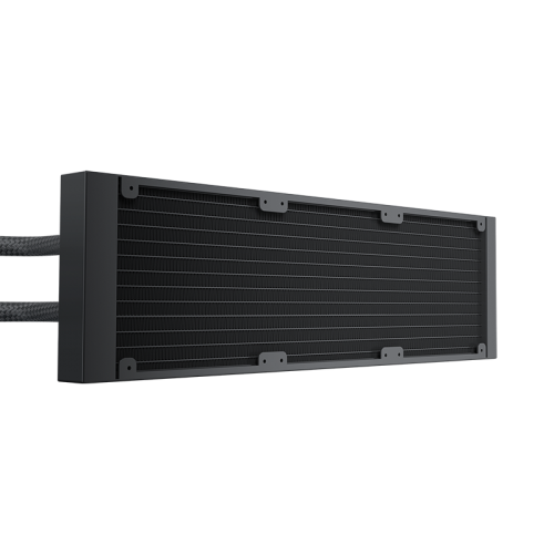 Система жидкостного охлаждения/ Water Cooling System Geometric Future Eskimo Pro 360 (240W, 360mm, ARGB, Black/ Fans: 3x120mm, 80.81CFM, 34.2dBA, 2000RPM/ Pump height 54mm, 3200RPM, Rad thickness 27mm/ S: 1851, 1700, 1200, 115X, 2011, 2066, AM5, AM4) Geom