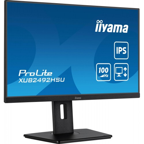 Купить монитор Iiyama 23.8 ProLite XUB2492HSU-B6 черный IPS LED с 100Hz и 0.4ms для идеального изображения в FHD 1920x1080