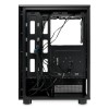 Корпус без блока питания/ Case HSPD F510, Panoramic Mid Tower, Black, TG, 0.5 SPCC, 3x120mm ARGB (Orbis F1) ATX, mATX, mITX 180/280/160mm 1x2.5", 1x3.5", 7xPCI 2xUSB-A 3.0 356x218x467mm HSPD