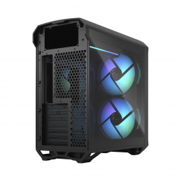 Корпус ПК без блока питания/ Case Fractal Design Torrent Compact RGB TG Light Tint, Midi-Tower, 2x180mm RGB, 2xUSB-A 3.2 + 1xUSB 3.2 Type-C E-ATX, SSI-CEB, ATX, mATX, mITX Black