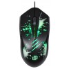 Мышь Оклик 399M STIGMA черный оптическая 1200dpi USB для ноутбука 3but (1175321)