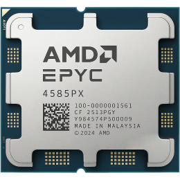 Процессор серверный/ CPU AM5 AMD EPYC 4585PX ( 16C/32T, 4.3/5.7GHz, 128MB, 170W) OEM