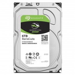 Жесткий диск/ HDD Seagate SATA 6Tb Barracuda 5400 6Gb/s 256Mb 1 year warranty (replacement WD60EZAX)