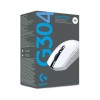 Мышь Logitech G304 Lightspeed белый оптическая 12000dpi беспров. USB 5but (910-005295)