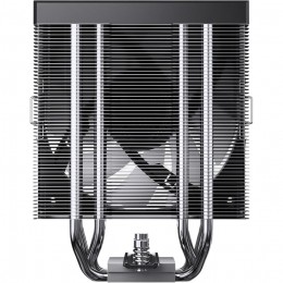 Кулер для процессора/ CPU Cooler JONSBO CR-1000 V3 PRO ARGB (230W, 4-pin PWM, 157mm, Al/Cu, 6x6mm, ARGB, 1x120mm, 70.8CFM, 33.2dBA, 1800RPM, S: 1851/1700/1200/115X, AM4/AM5 Black)