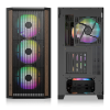 Корпус без блока питания/ Case Raijintek AGOS MAX-MS4, Midi-Tower, TG, 4x140mm ARGB, 2xUSB 3.0 + 1xUSB Type-C, E-ATX, ATX, mATX, mITX Black RAIJINTEK CO LTD