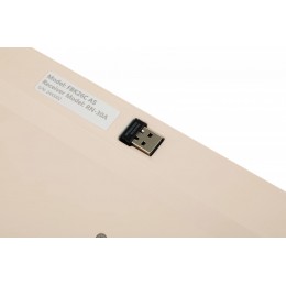 Клавиатура A4Tech FBK26C AS бежевый USB беспроводная BT/Radio slim Multimedia