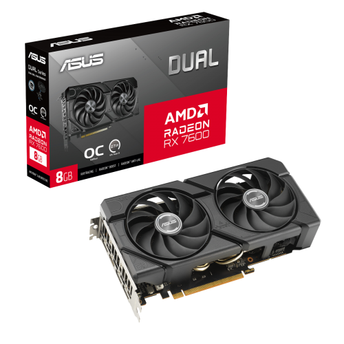 Видеокарта/ DUAL-RX7600-O8G-EVO ASUS