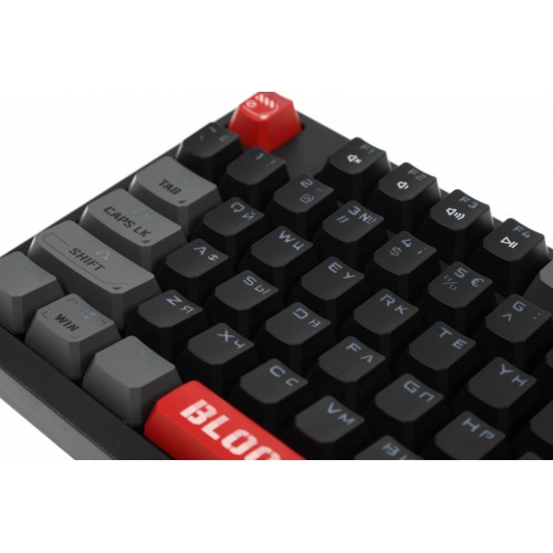 Механическая клавиатура A4Tech S98 RED для геймеров с LED подсветкой и USB подключением (1.8м)