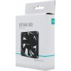 Вентилятор Deepcool XFan 80 (80x80x25, черный, 4-pin, 20дБ) - идеальное охлаждение для вашего корпуса