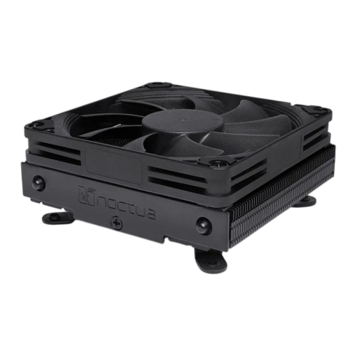 Кулер для процессора/ CPU Cooler Noctua NH-L9i chromax.black (59W, 4-pin PWM, 37mm, Al/Cu, 2x6mm, 1x92x92x14mm, 33.84CFM, 23.6dBA, 2500RPM, S: 1200/115x, Black)