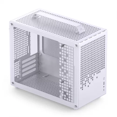 Корпус JONSBO Z20 Mini-Tower без блока питания: стильный белый кейс для mATX и mITX с USB-A 3.2 и USB-C 3.2