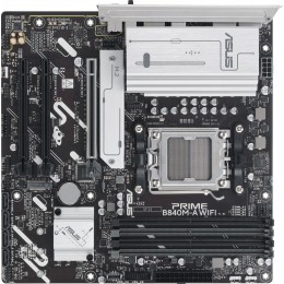 Материнская плата Asus PRIME B840M-A WIFI Socket AM5 AMD B840 4xDDR5 mATX AC`97 8ch(7.1) 2.5Gg RAID+HDMI+DP