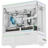 Корпус без блока питания/ Case Thermalright M10, Mini-Tower, TG, ARGB, no fans, 2xUSB-A 3.0, 1xUSB Type-C, mATX, mITX White