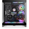 Корпус Thermaltake CTE E550 TG черный ATX с охлаждением 8x120mm и 6x140mm, 2xUSB3.0 и аудио выходом - идеальный выбор для геймеров