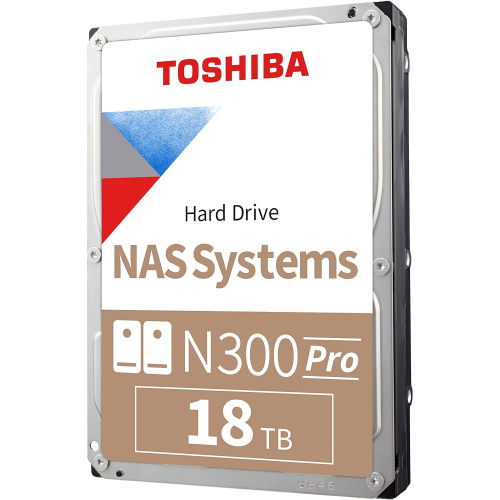 Жесткий диск Toshiba N300 NAS PRO 18TB 7200 об/мин SATA3 - надежное решение для хранения данных
