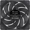 Купить вентилятор Thermaltake TOUGHFAN 12 Pro 120mm черный 4-pin с низким уровнем шума 22.6 дБ (CL-F139-PL12BL-A) для корпуса