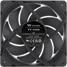 Вентилятор для корпуса Thermaltake TOUGHFAN 12 Pro 120х120x25 черный 4-pin 22.6дБ (CL-F139-PL12BL-A) Ret [CL-F139-PL12BL-A]