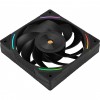 Кулер для корпуса/ Case Cooler Thermalright TL-K12R Reverse (120x120x25mm, 4-pin PWM, ARGB, 69CFM, 27dBA, 2150RPM, Black) Thermalright