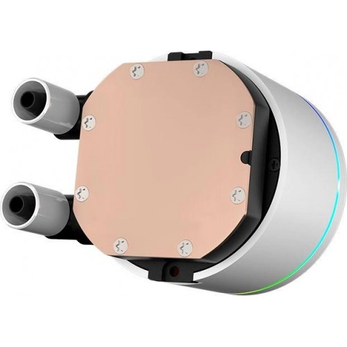 Система водяного охлаждения PcCooler DA360 Pro ARGB Soc-AM5/AM4/1200/1700/1851 белый 4-pin 33.8dB Al 300W Ret (DA360PRO-WHAWXX-GL)