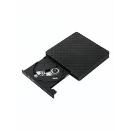 Внешний оптический DVD привод/ DVD-RW ext. Black Slim Ret USB3.0+TYPE-C