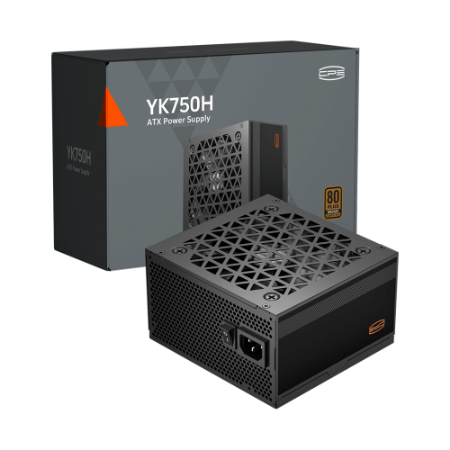 Блок питания ПК/ Power Supply PCCooler, 750W 80+ Bronze (ATX, ATX 3.1, Non-modular, 1x24(20+4)pin 550mm, 2xCPU*2 8(4+4)pin 650mm, 2xPCIe*2 8(6+2)pin 500mm, 1x12V-2x6 600mm, 6xSATA*3+MOLEX4pin*2, Active, 120x120mm, 140x150x86mm, APFC, OVP/UVP/OCP/SCP/OTP/O