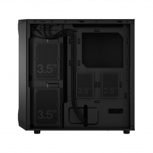 Купить корпус ПК Fractal Design Focus 2 Midi-Tower черный - идеальное решение для ATX, mATX и mITX