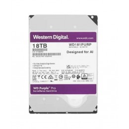 Жесткий диск/ HDD WD SATA3 18Tb Purple Pro 7200 512Mb 1 year warranty