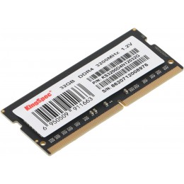 Память DDR4 32GB 3200MHz Kingspec KS3200D4N12032G RTL PC4-25600 CL22 SO-DIMM 260-pin 1.2В dual rank Ret