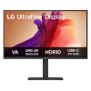 Монитор 32" LG 32U720A-B/ LG 32U720A-B 31.5" VA monitor, 3840x2160, 250cd/m2, 16:9, 5мс (GtG), HDMIx2, DP, USB C (90W), USB 3.0x2, Speakers, 60Hz, 178/178, внешний БП, VESA 100x100, HAS 130mm, black LG