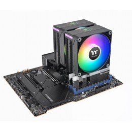 Кулер Thermaltake Astria 600 ARGB Soc-AM5/AM4/1200/1700/1851 черный 4-pin 26.8dB Al 265W Ret (CL-P121-CA12SW-A) [CL-P121-CA12SW-A]