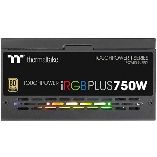 Купить блок питания Thermaltake ATX 750W Toughpower iRGB Plus с 80+ Gold, 9xSATA и LED-освещением - надежное решение для вашего ПК